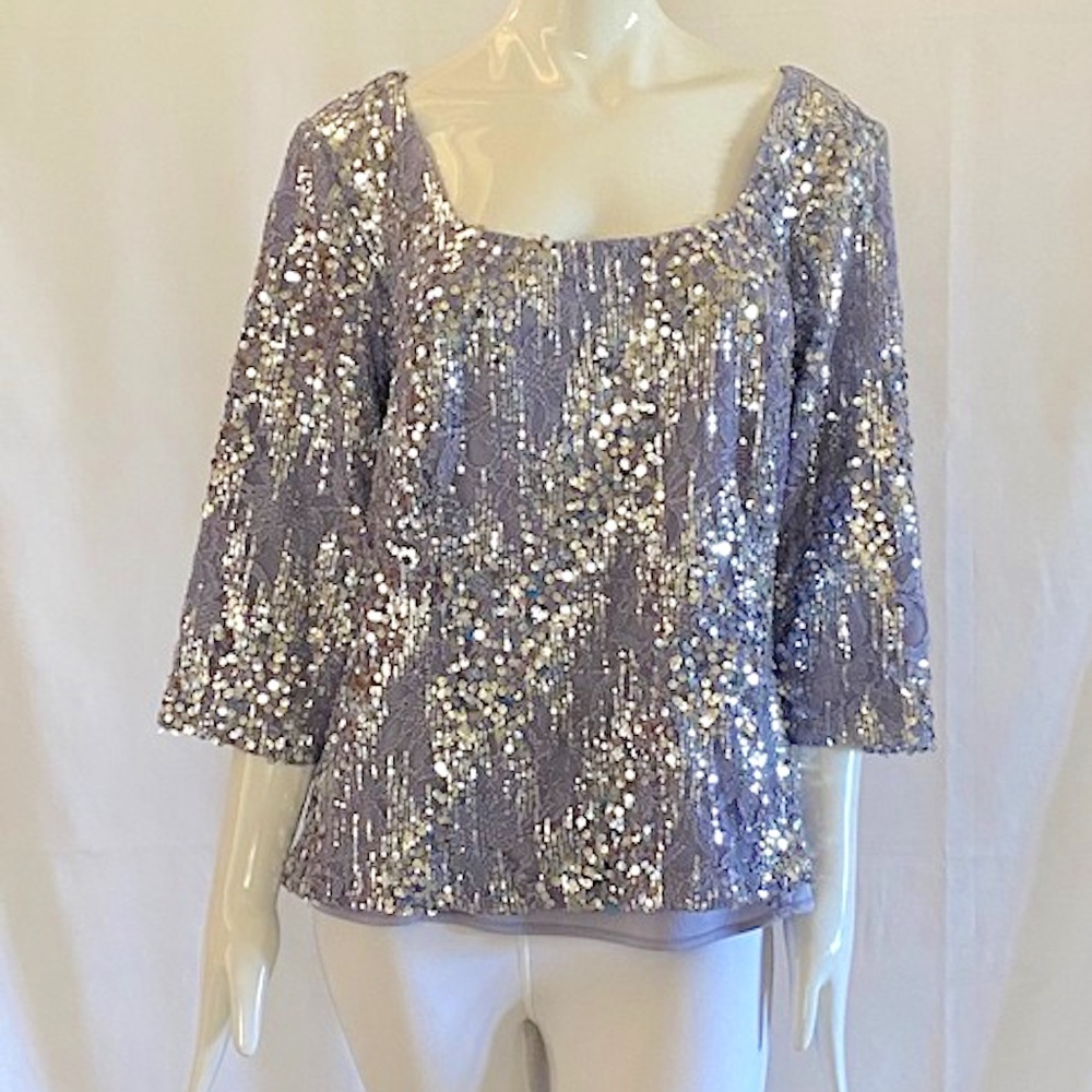 NEW***  Alex Evening Lilac Top